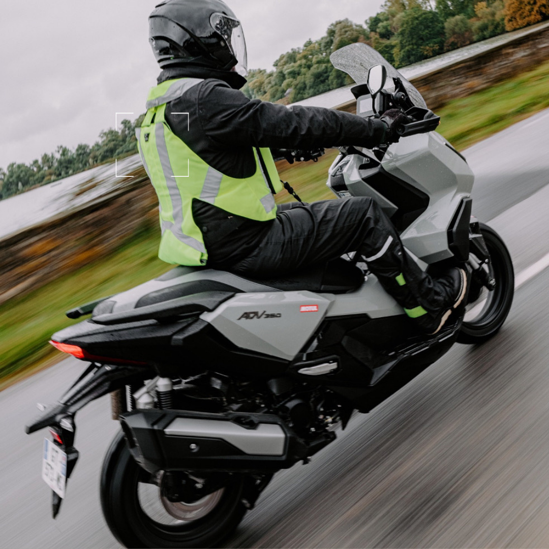 Un dimanche ordinaire à moto qui bascule