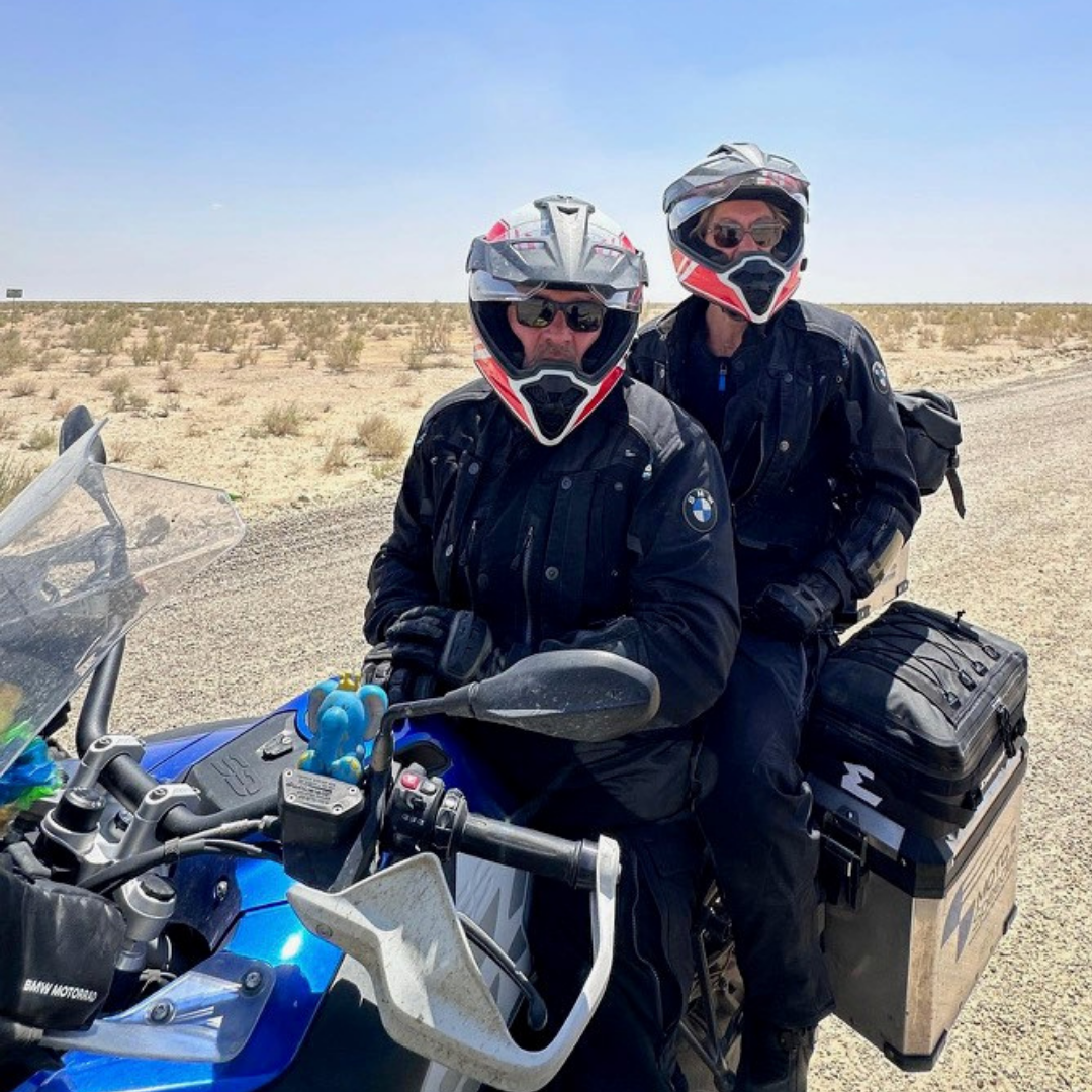Rencontre avec Delphine et Teddy : 2 voyageurs à moto passionnés