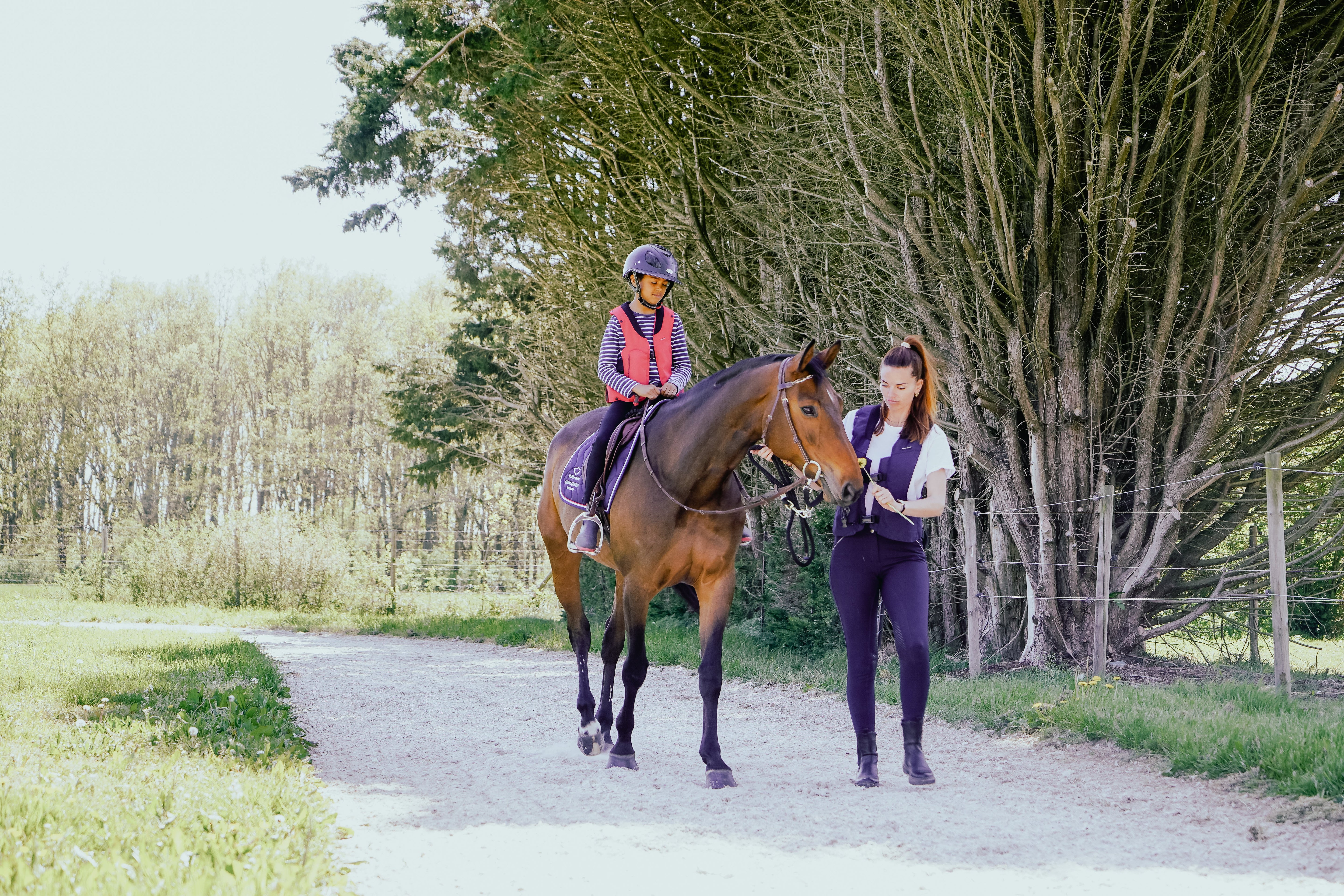 Gilets Airbag Equitation Enfant