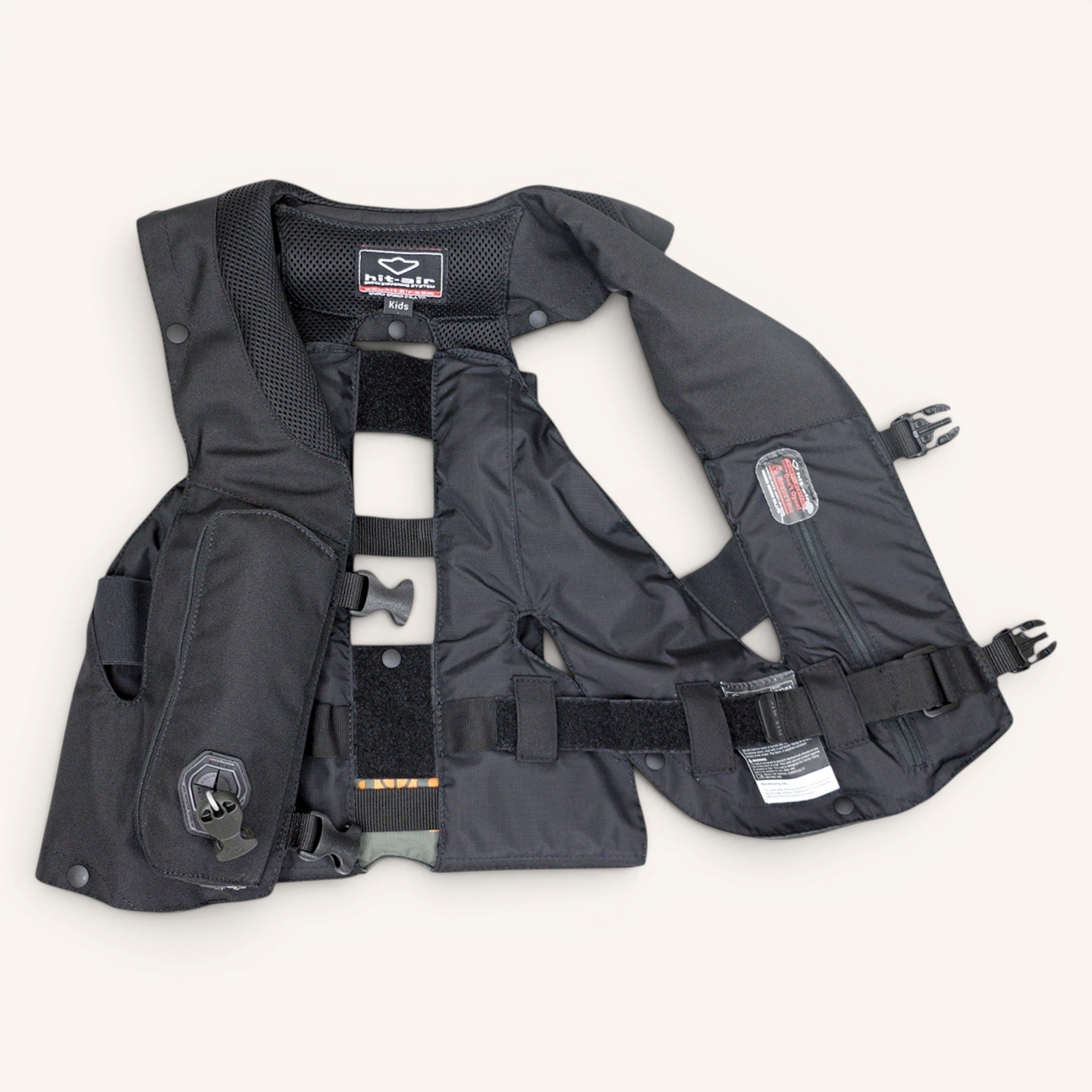 Full airbag vest 3 black KIDS
