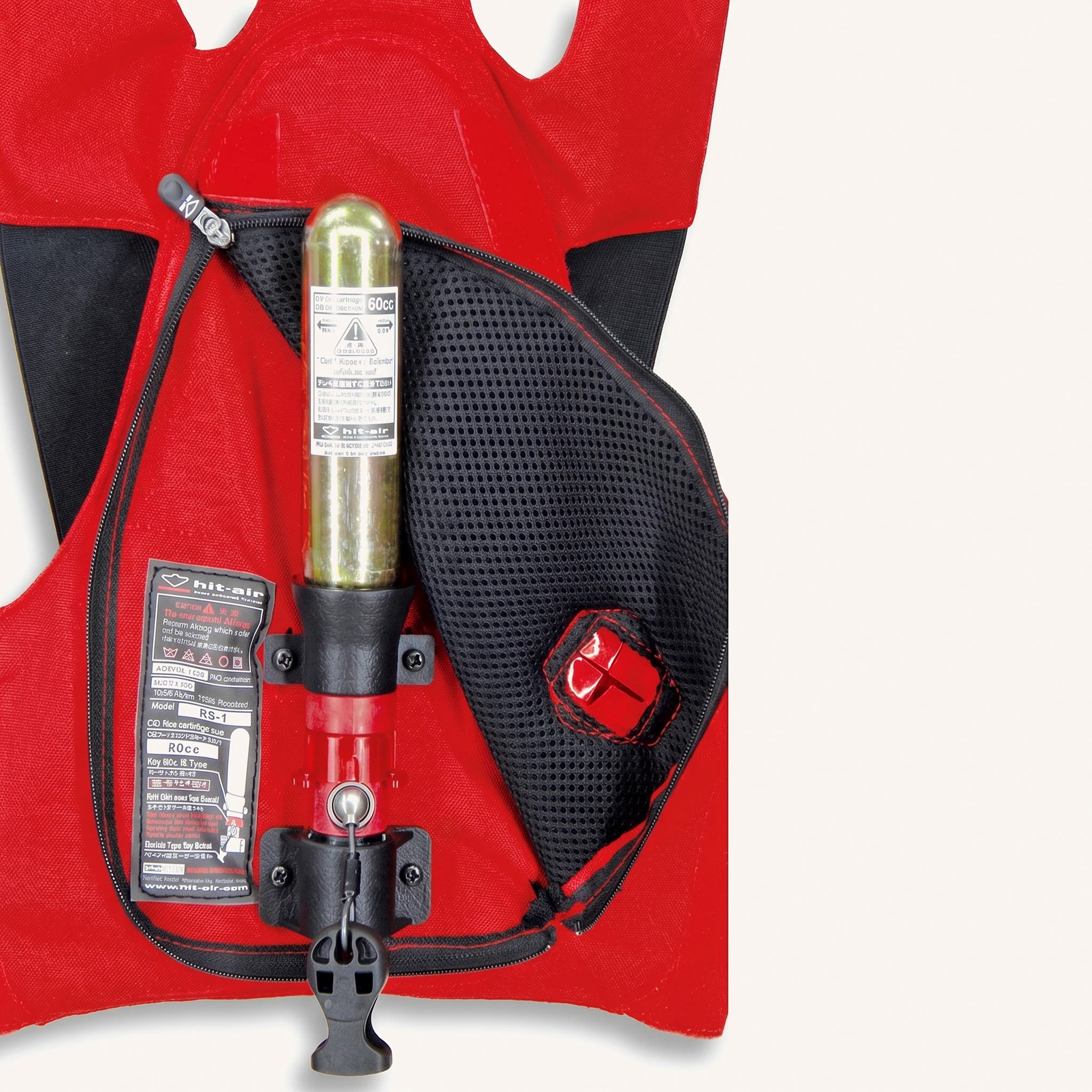 Airbag vest circuit RS-1 Black