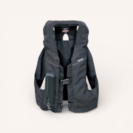 Gilet airbag Hit-Air équitation sur fond clair