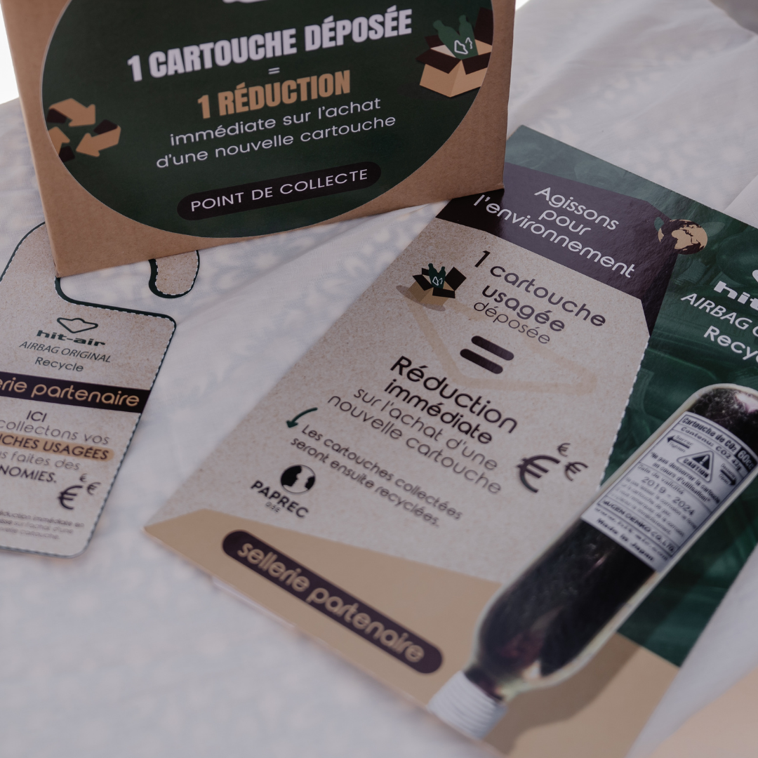 Hit-Air Recycle : donnez une seconde vie à vos cartouches d’airbag !