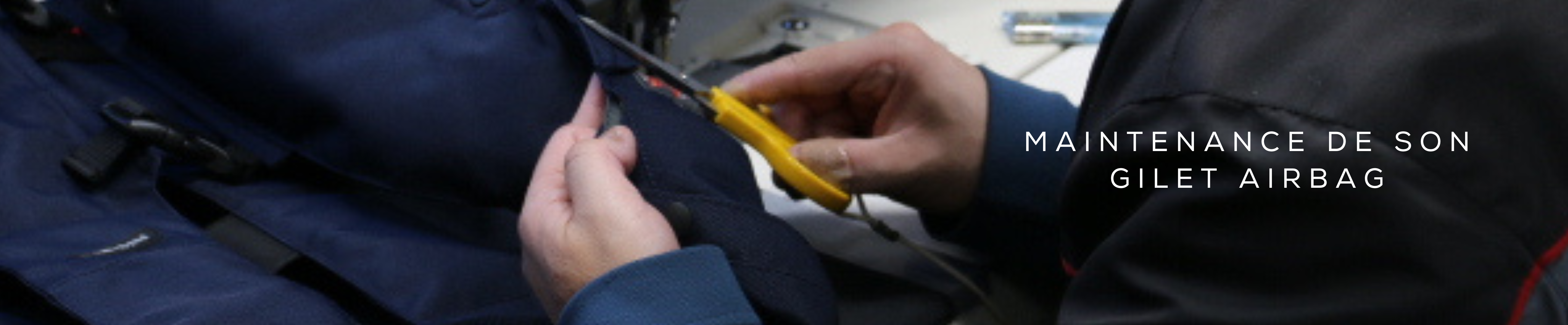 Maintenance de son gilet airbag