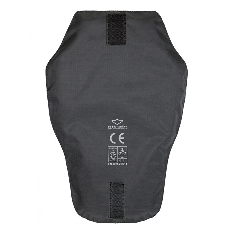 Back protector for airbag vest